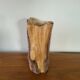 Vintage Vallauris Ceramic Vase Grandjean Jourdan Faux Wood