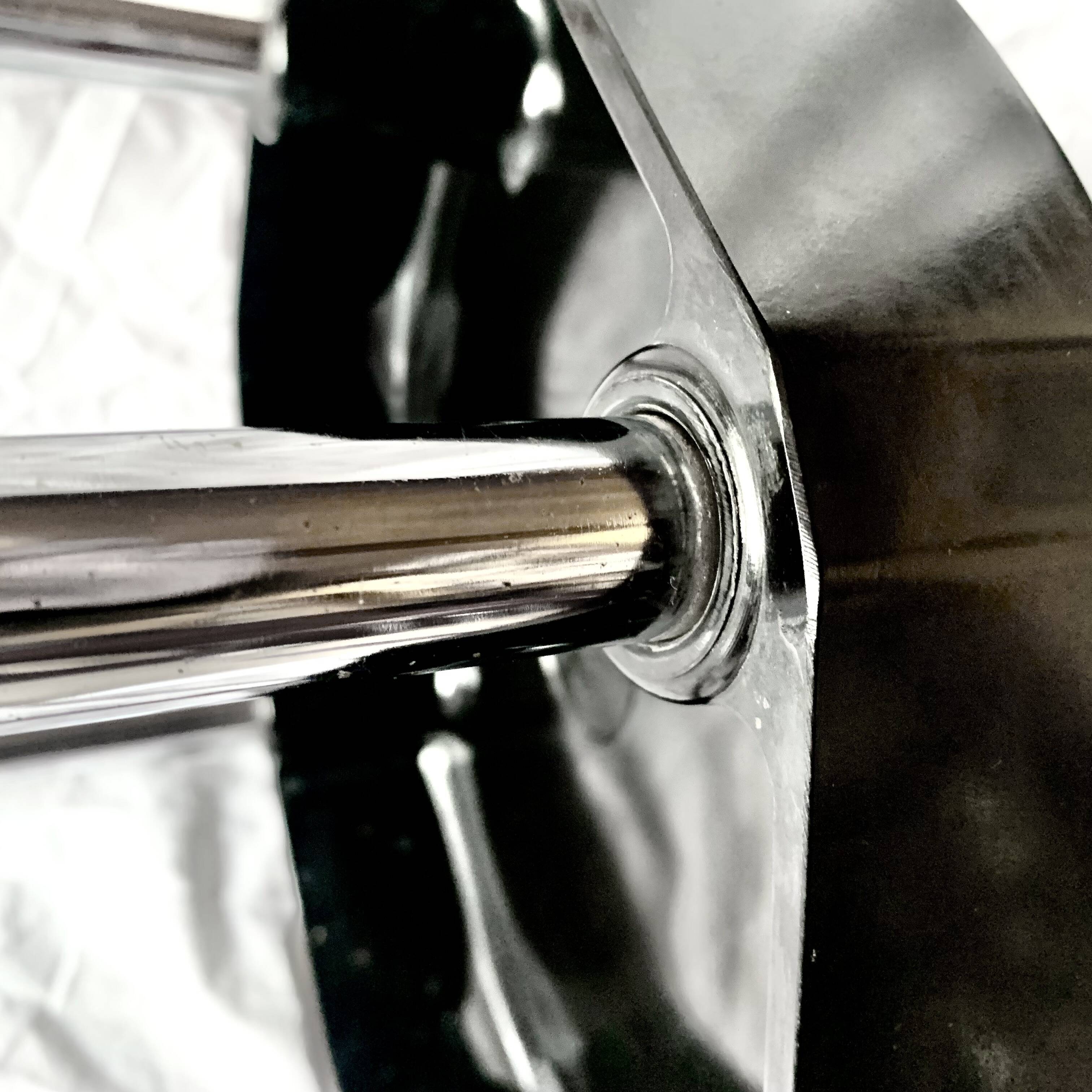 Vintage stool in black Bakelite and chrome metal Supra Luxe