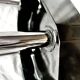 Vintage stool in black Bakelite and chrome metal Supra Luxe