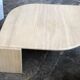 Travertine coffee table Roche Bobois 1970
