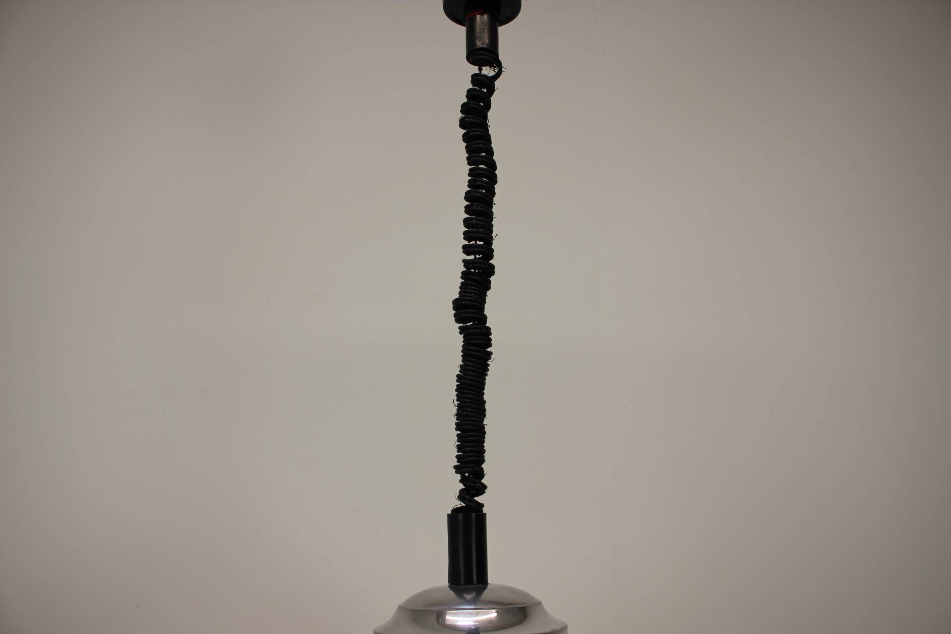 Adjustable Mid Century Pendant in the style of Meblo, 1980's, Czechoslovakia