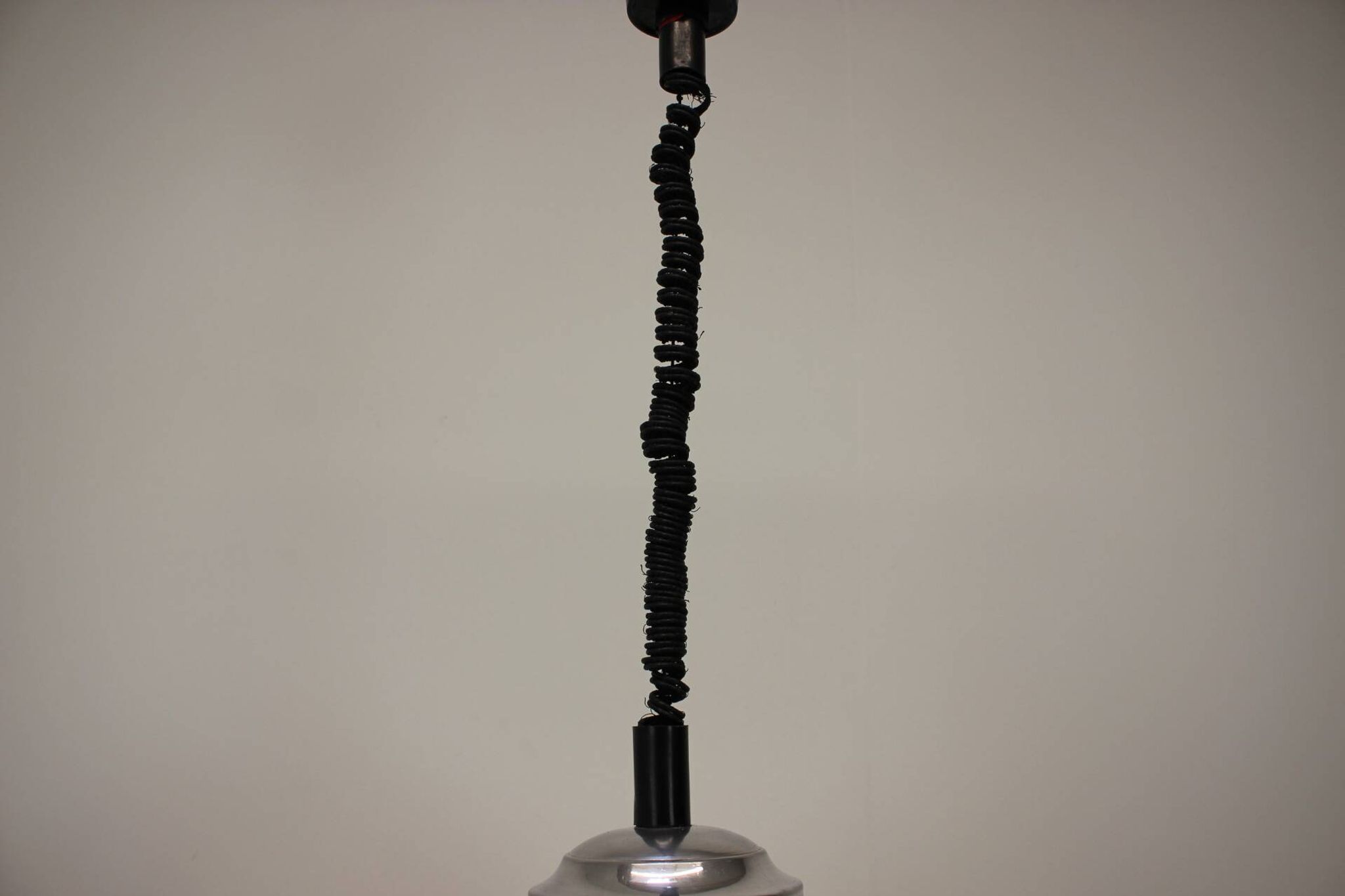 Adjustable Mid Century Pendant in the style of Meblo, 1980's, Czechoslovakia