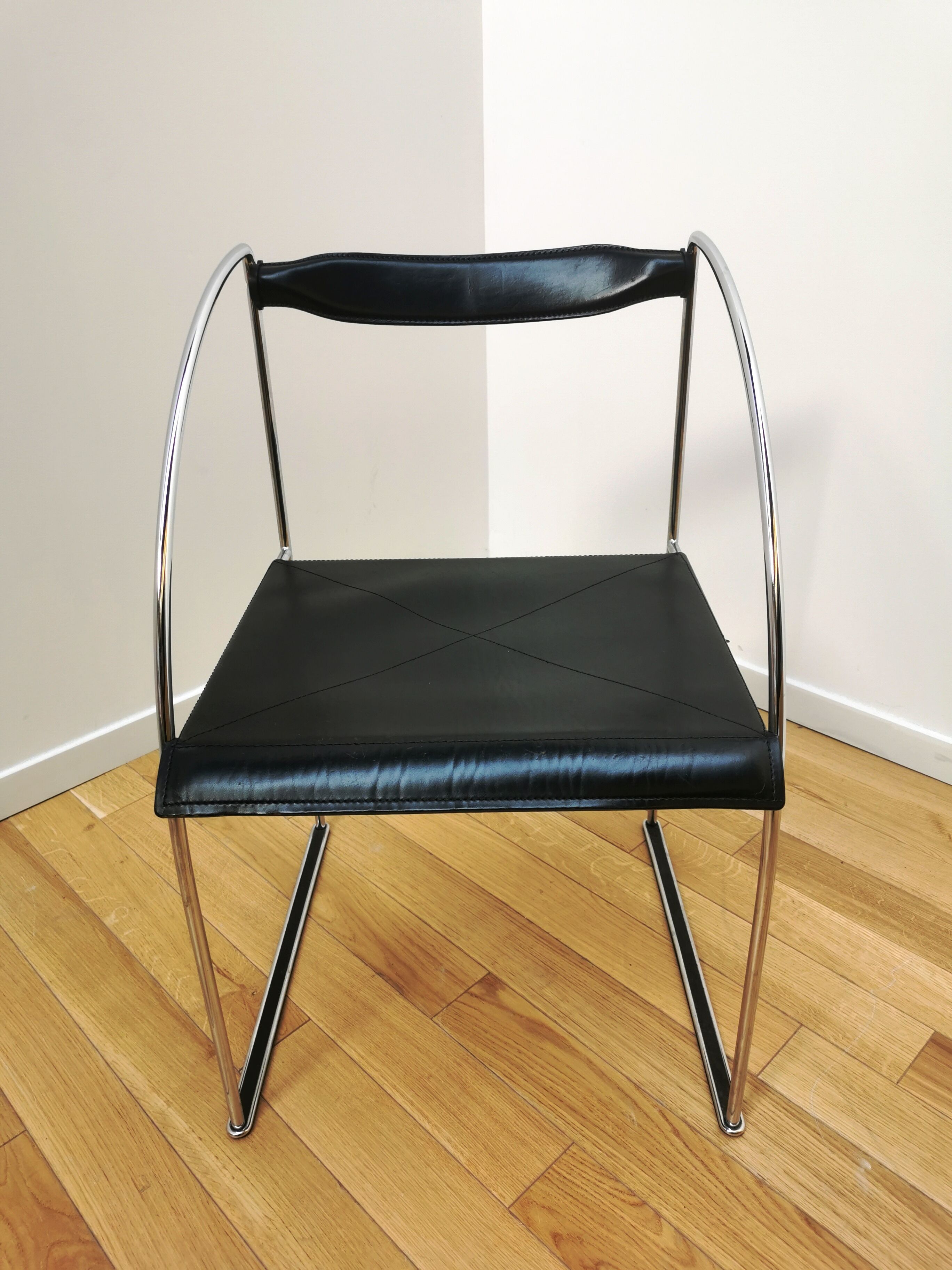 Suite of 4 Patoz chairs by Francesco Soro for ICF Italy