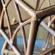 Bamboo and rattan bedside tables