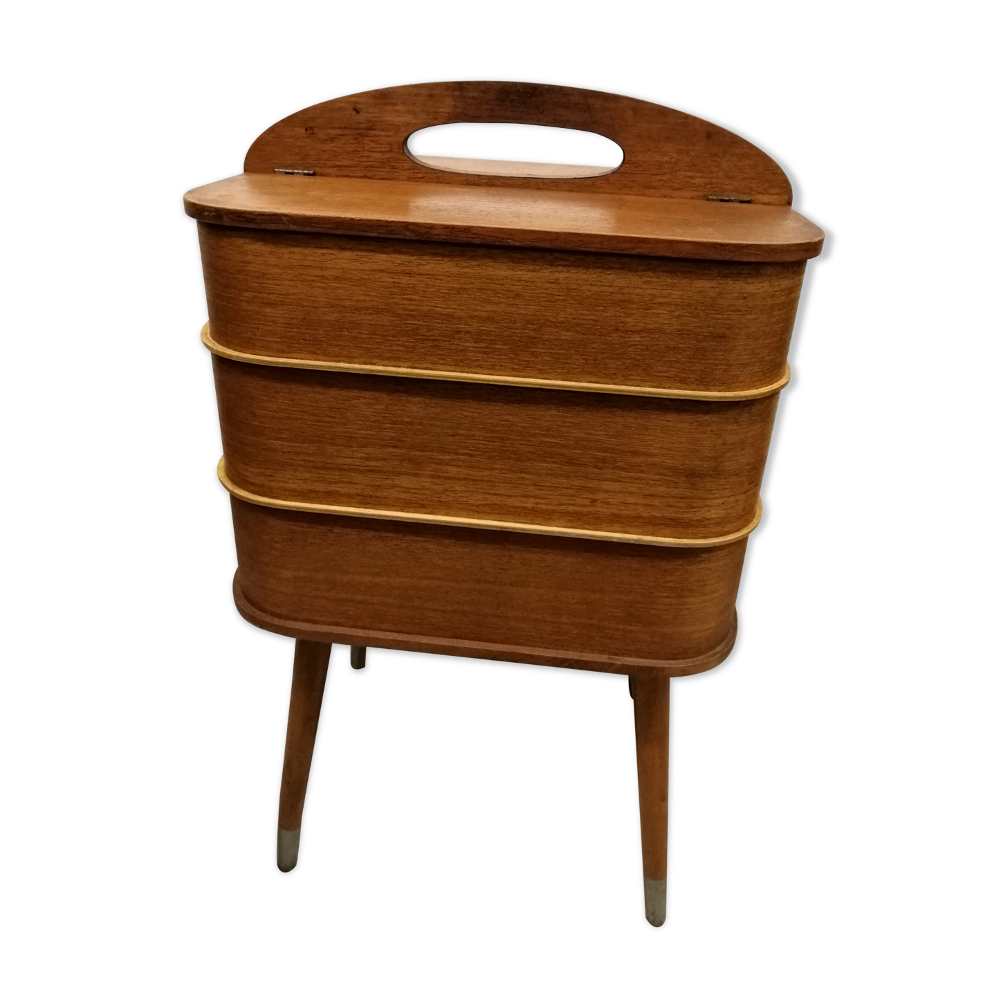 Scandinavian sewing basket