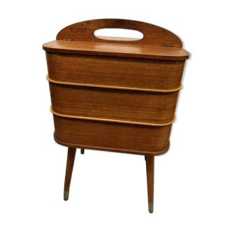 Scandinavian sewing basket