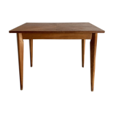 Table de repas vintage en chêne des années 50