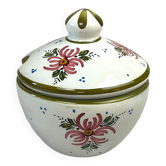 Ceramic jam/sugar bowl country style