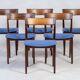 Dining Room Chairs Model 39 in Rosewood by Henry Rosengren Hansen for Brande Møbelindustri, 1960s, Set of 6