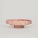 Pink marble bowl