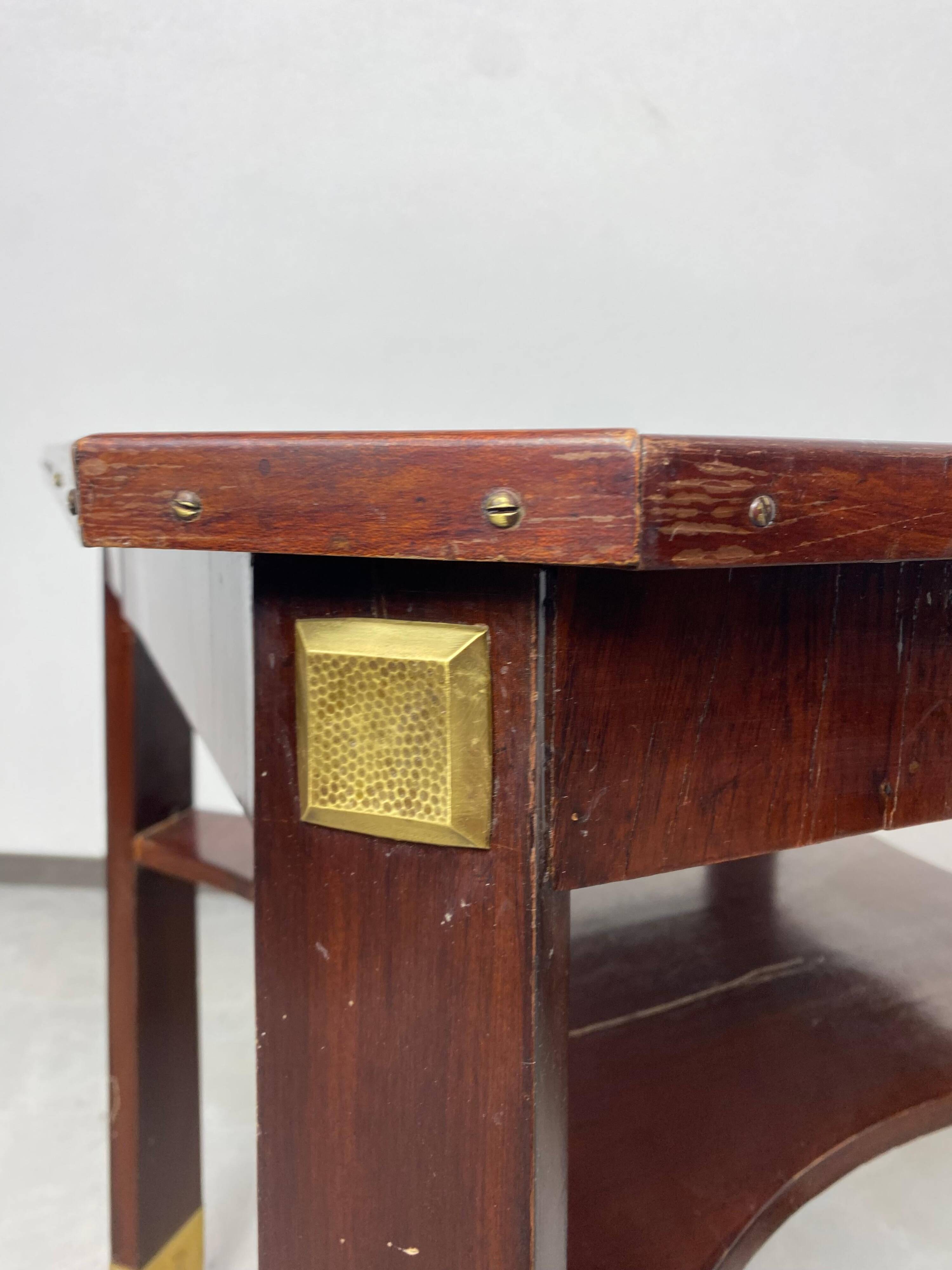 Jugendstil coffee table by Adolf Loos for F.O. Schmidt