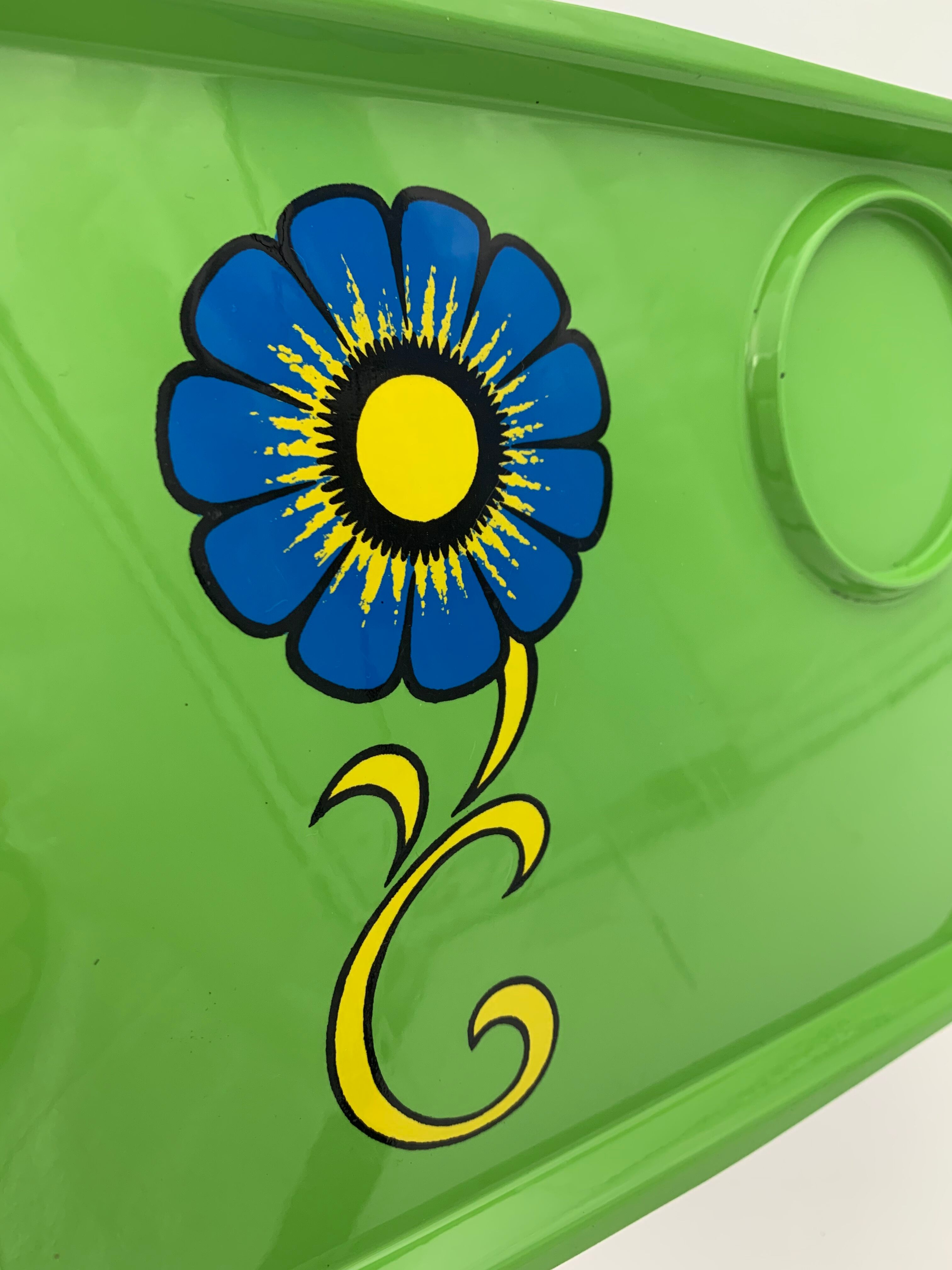Vintage tea tray and cup, Made in Japan Boeki,1970s