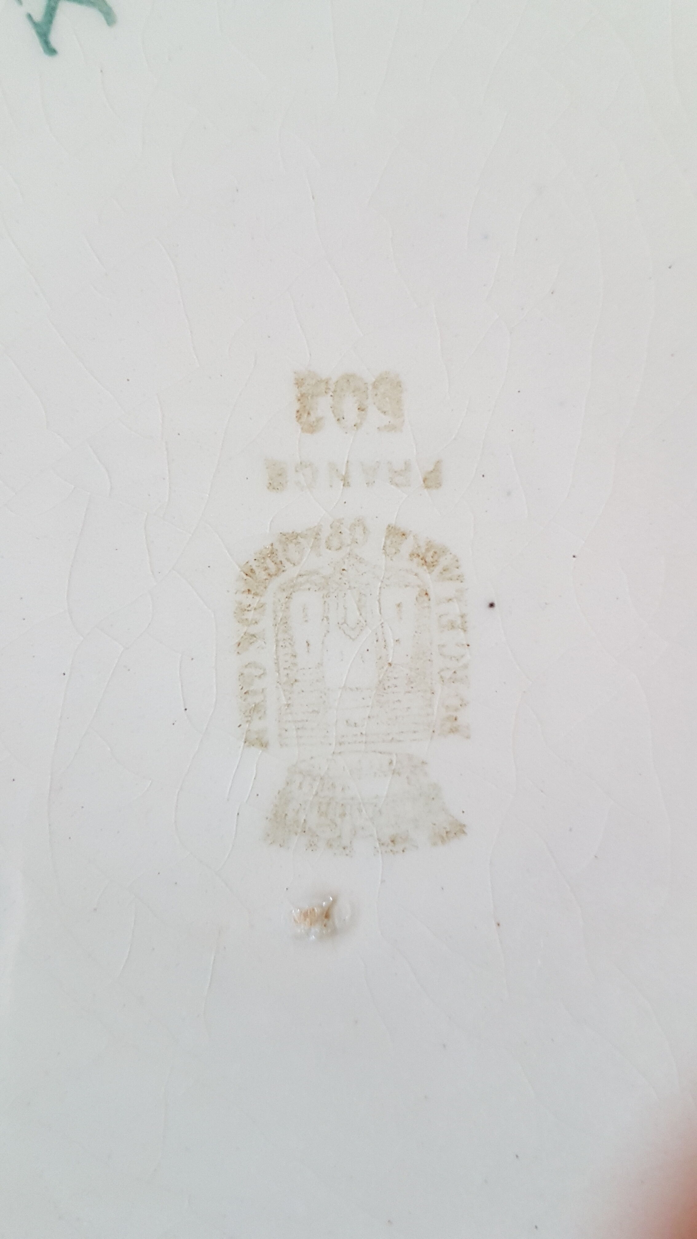 Gien earthenware salad bowl