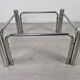 Vintage chrome coffee table