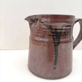 Pitcher by Gabriel Hamm in ceramic, France 1970