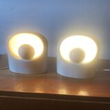 Paire de Lampes Venezia de Philips Années 70