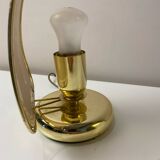 Lampe en verre vintage