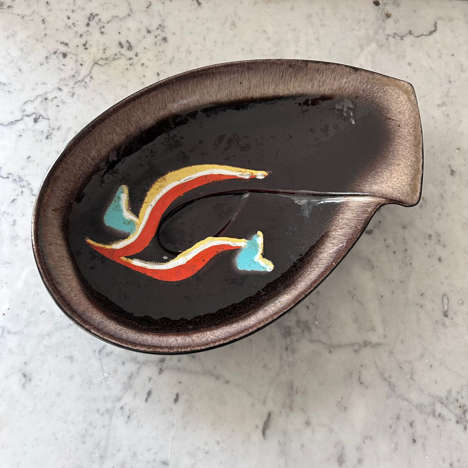 Artist's cup abstract decor