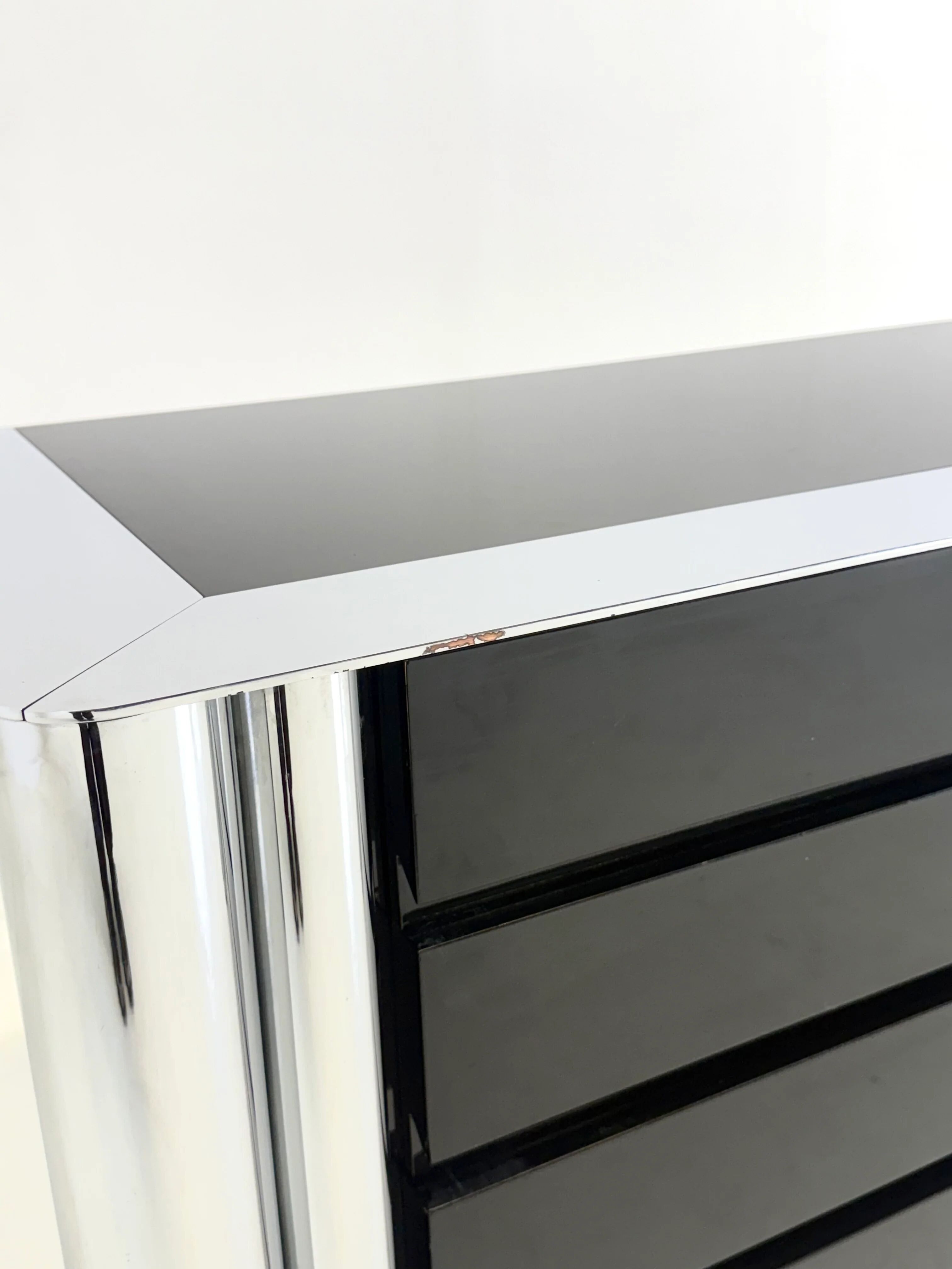 Black sideboard by Antonello Mosca for Cinova