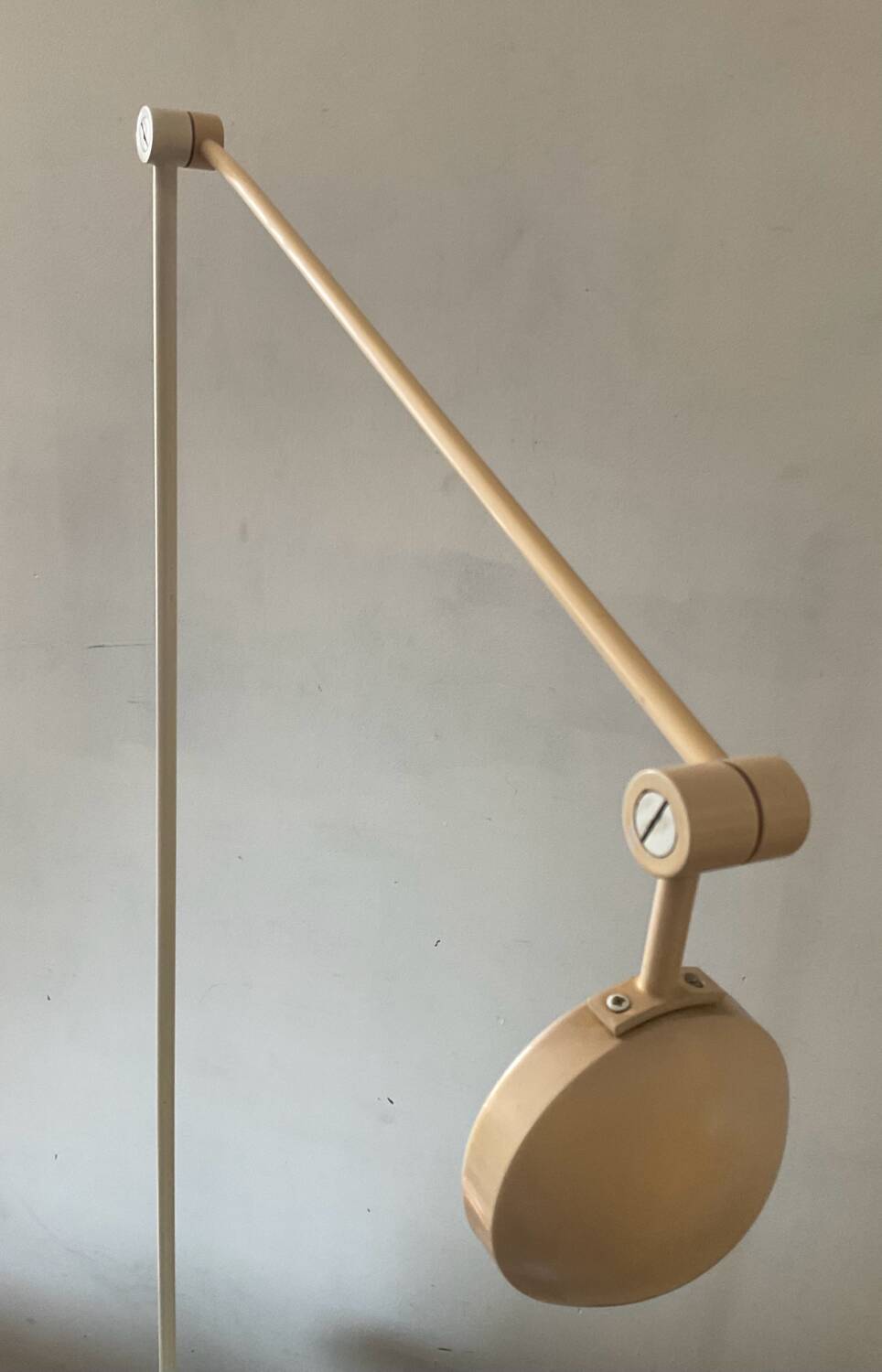 Vintage reading floor lamp from the 70s and 80s