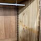 Art Deco wardrobe in solid oak
