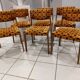 Suite de 6 chaises Baumann vintage années 1970