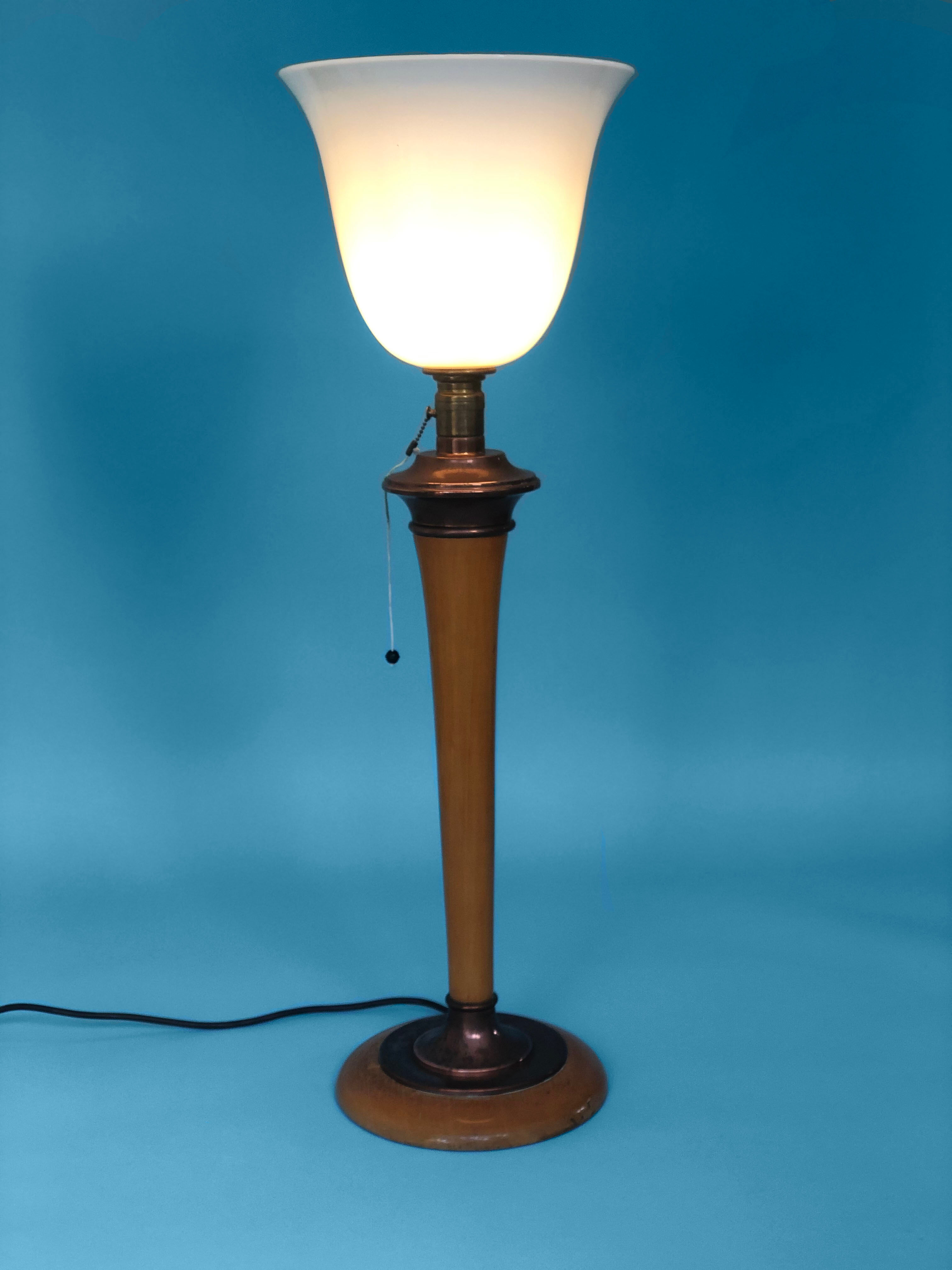 Art deco original Mazda lamp