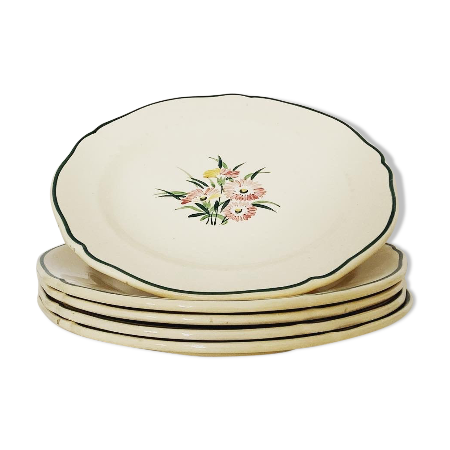 Butterfy plates in gien