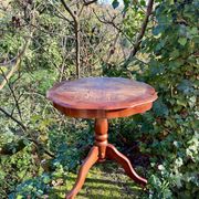 Vintage solid wood side table