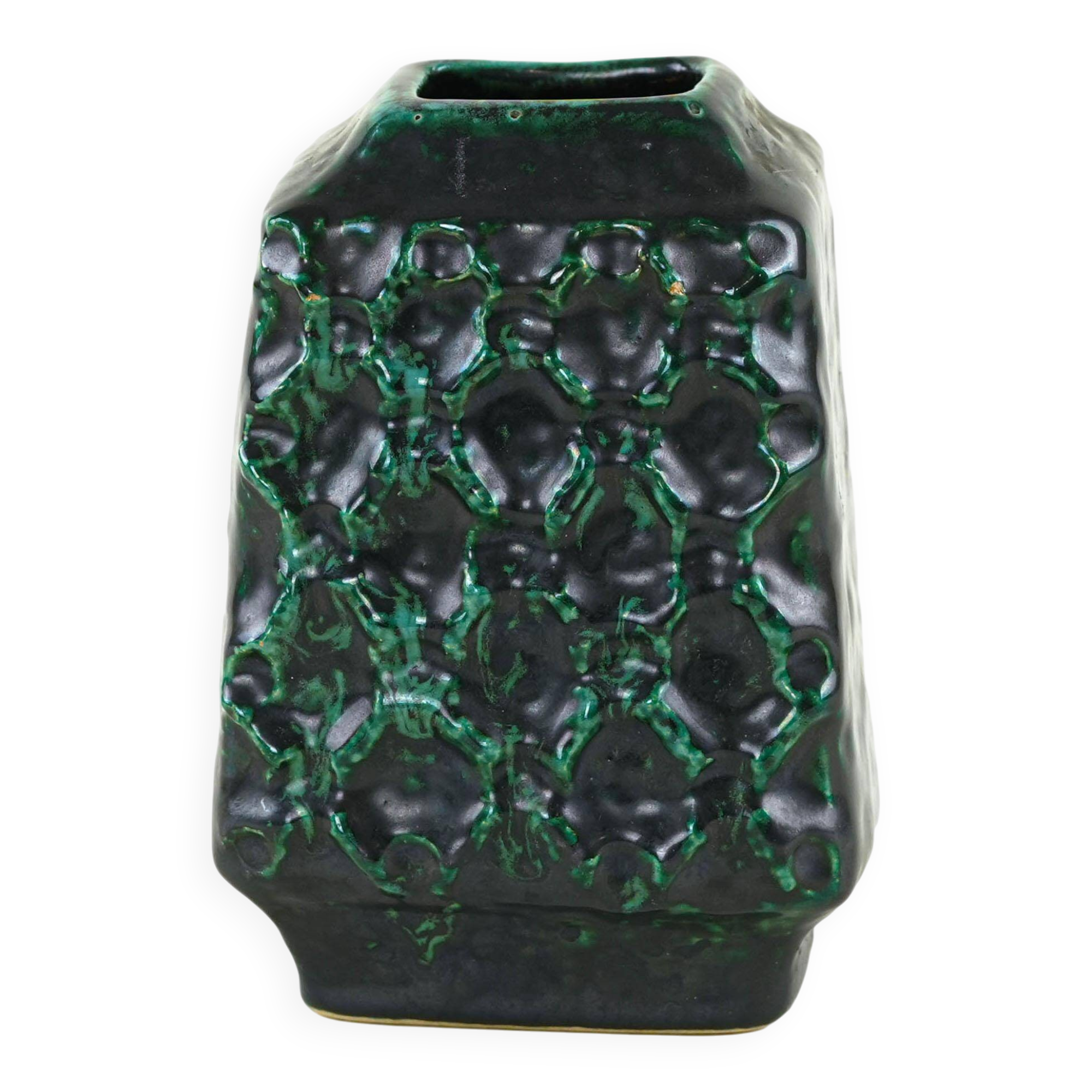 Ceramic vase, German design, 1970s, made in West Germany