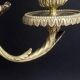 Bronze bouillotte lamp from the 19th century.