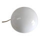 Opaline globe ceiling or wall light, diameter 15 cm - mid-20th century