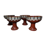 Vintage earthenware cups Bulgaria - Troyan