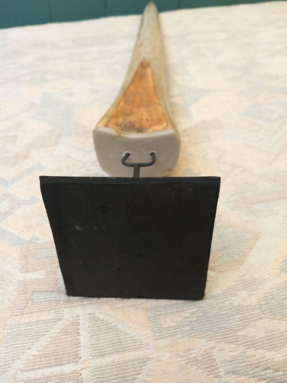 Rostrum marlin on Metal base sport fishing