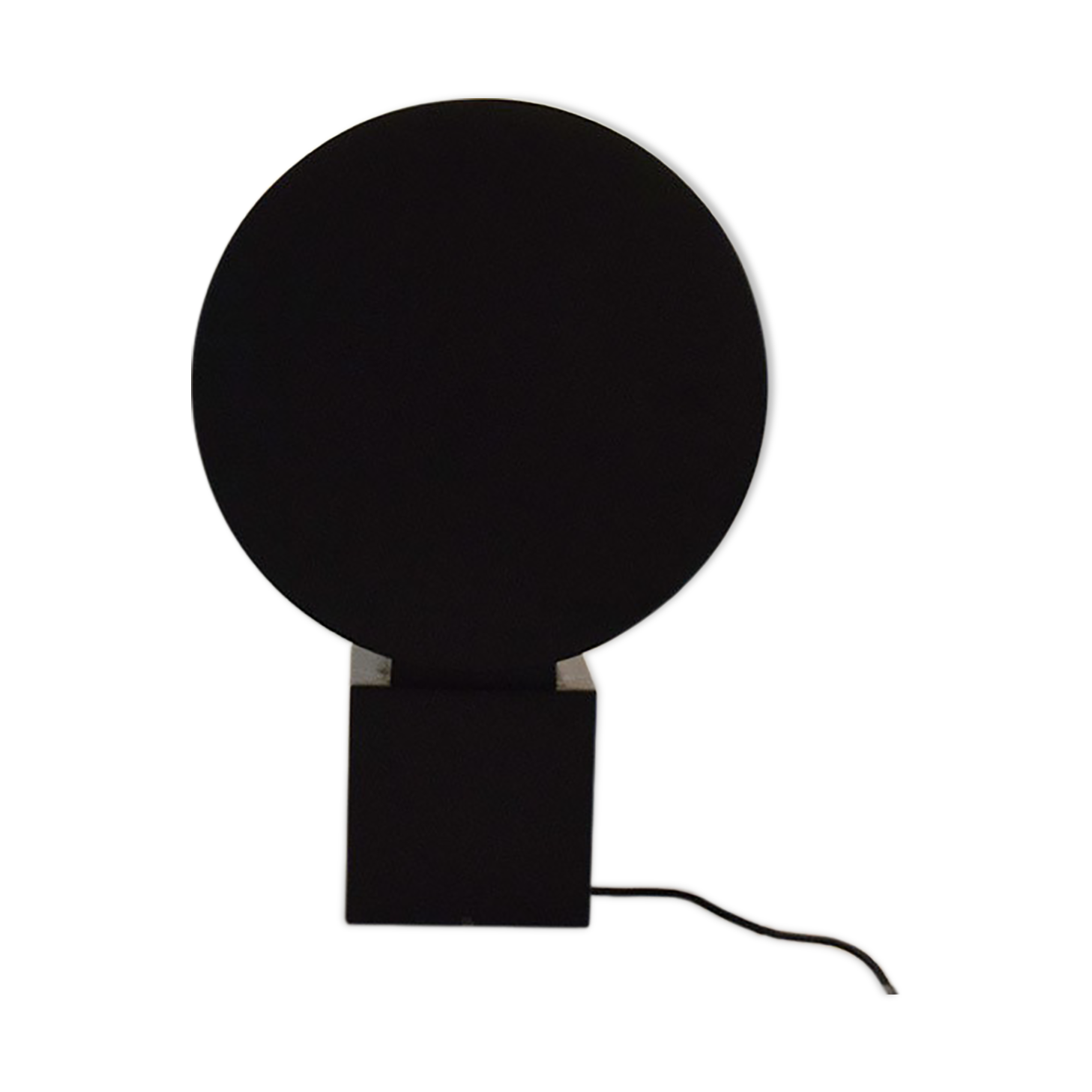 Italian Table Lamp in Wood by Gruppo Enne, 1970s