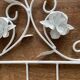 Metal wall towel rail