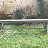Pair of wooden benches