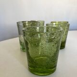 Set of 6 glasses cups of Biot XXL 1960