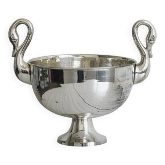 Coupe, seau à champagne en métal