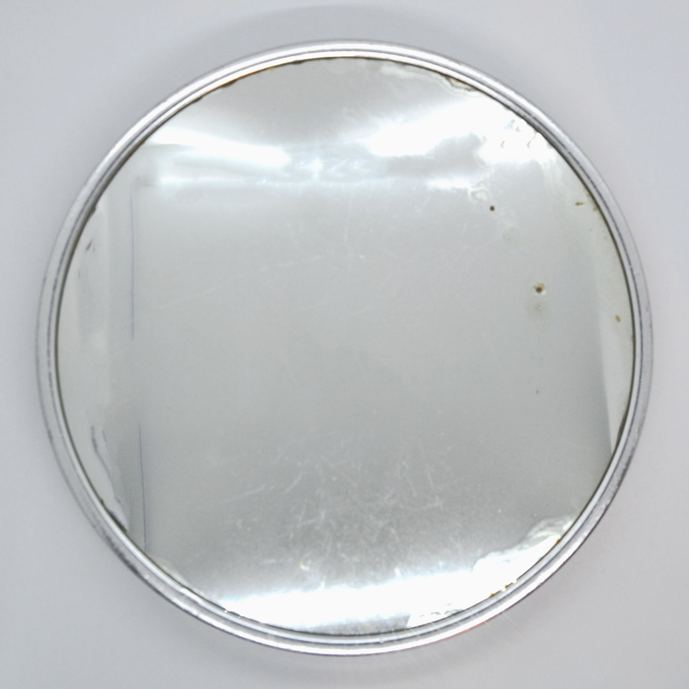 Revolving tray, mirror springform cake tin, Germany, 1960s