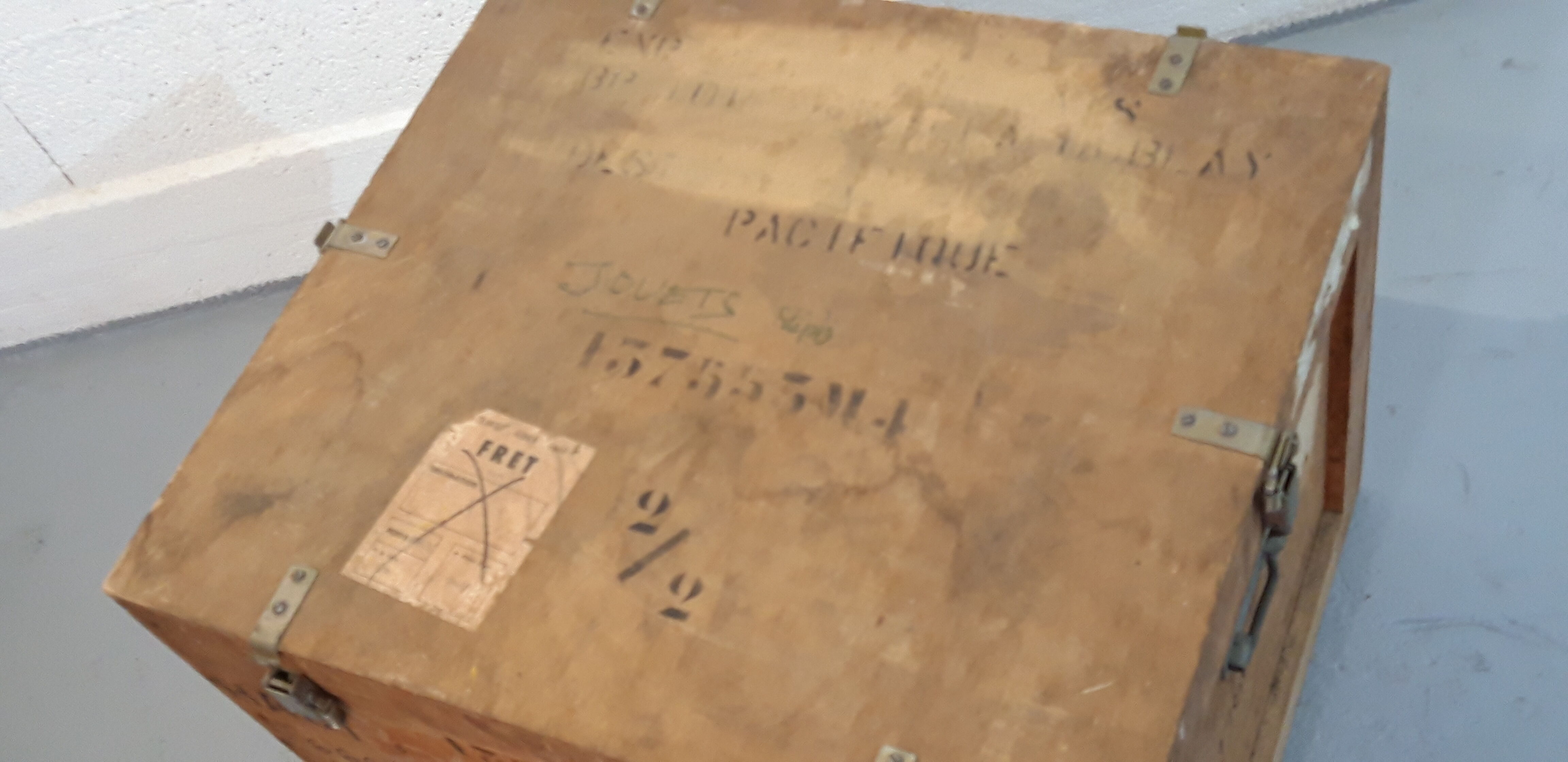 Former shell box, 1940