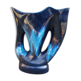 Large Vallauris vase with two handles 1950s 1960s