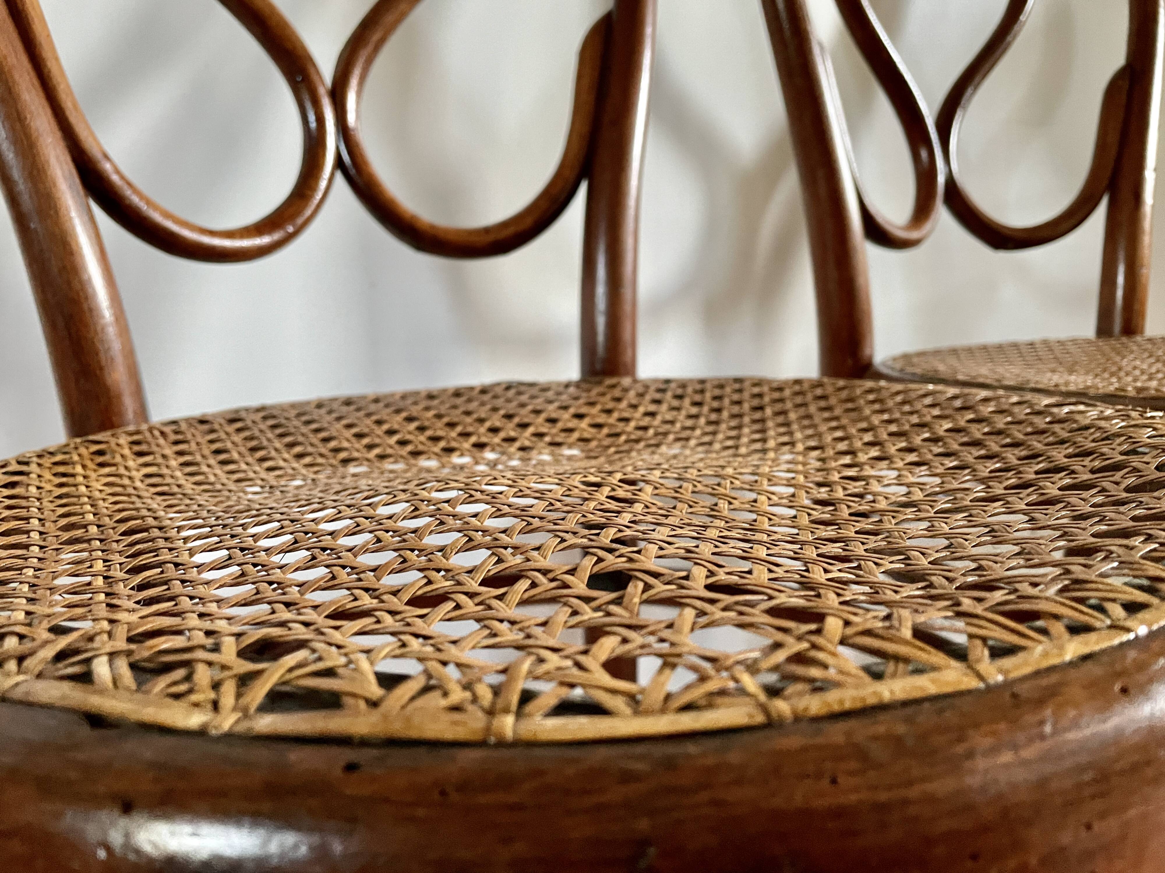 Paire de chaises Thonet n°1 1850
