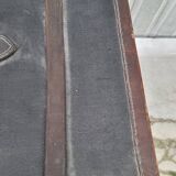 Malle de voyage en cuir époque 1900s