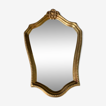 Mirror gilded frame, 46x31 cm