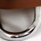 Garde-robe en acier chromé et tubulaire Bauhaus de Hynek Gottwald, années 1940.