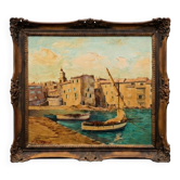 Grand Tableau Signé N.-P. Menconi