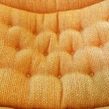 Fauteuil pivotant vintage Artifort F588 avec ottoman – Design Harcourt