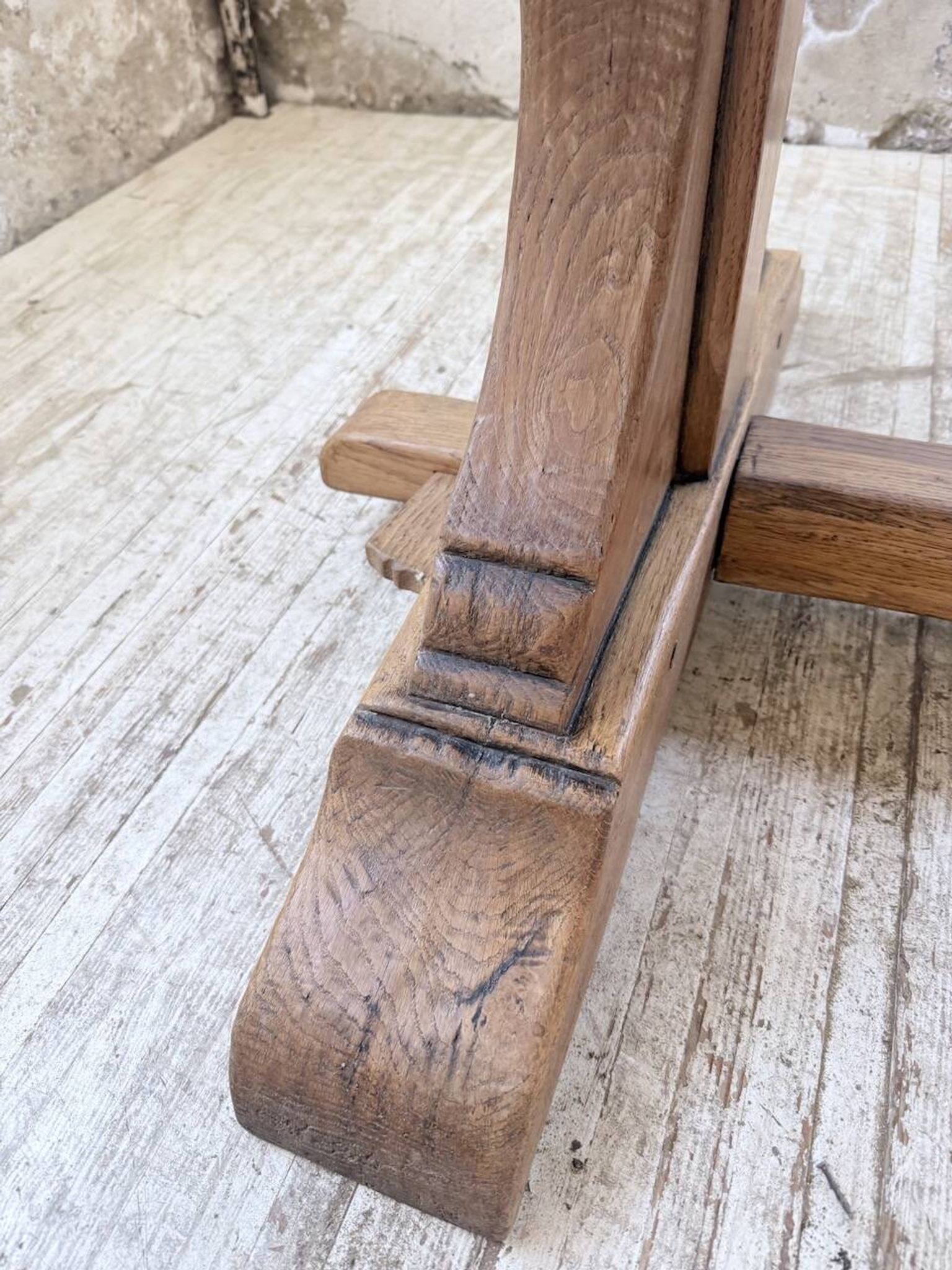 Table monastère chêne 1950 XXL