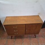 Vintage oak sideboard from the 60s